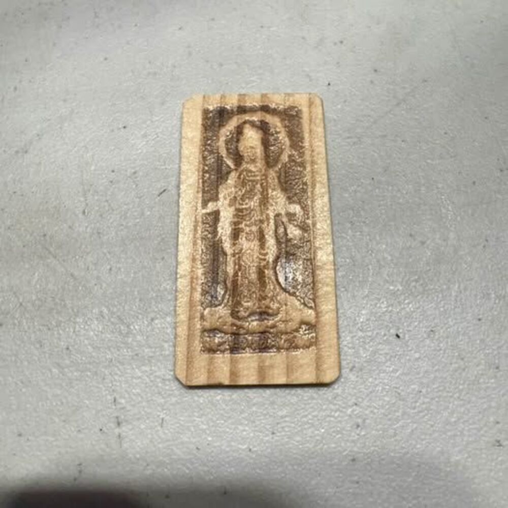 Vintage Senso-ji Temple Kannon Omamori Amulet